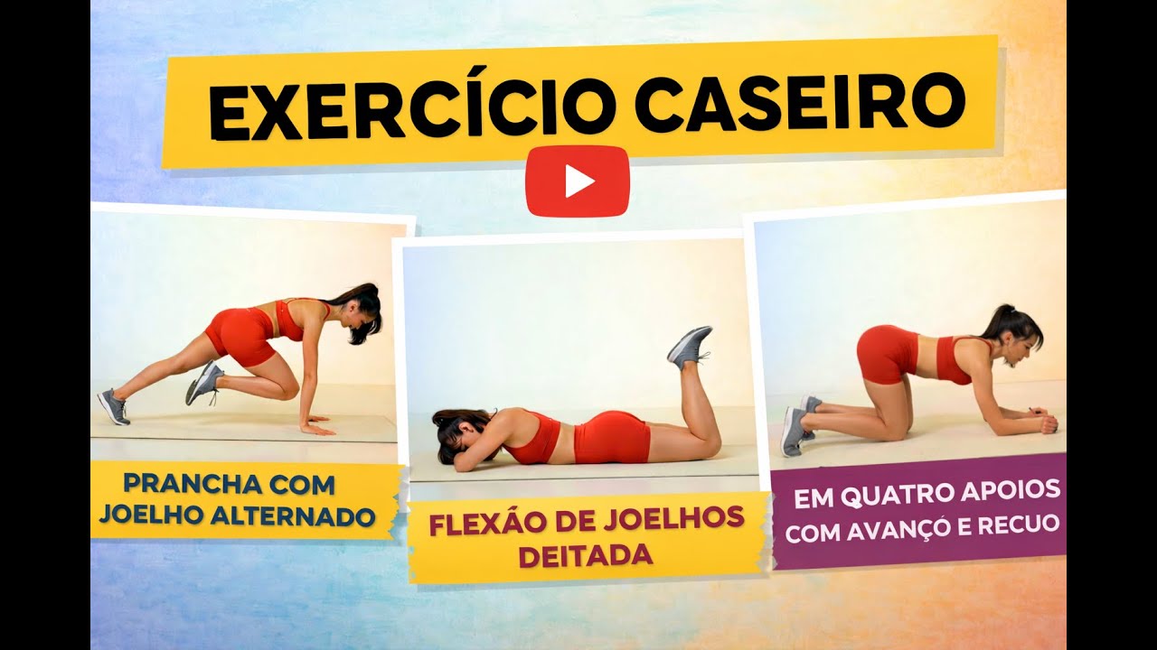 EXERCÍCIO CASEIRO – 1000 CALORIAS (PESO CORPORAL)