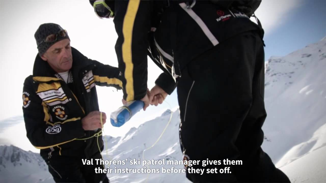 [Coulisse] Déclenchement d'avalanche - Setting off an avalanche