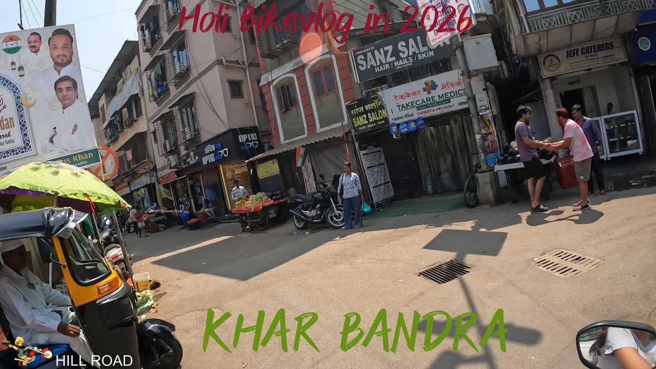 Holi Bikevlogs in 2026 |BANDRA|MUMBAI