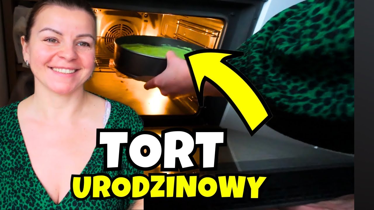 Robimy tort urodzinowy! 🎂 Tort Minecraft! Jak zrobić biszkopt bez proszku do pieczenia?