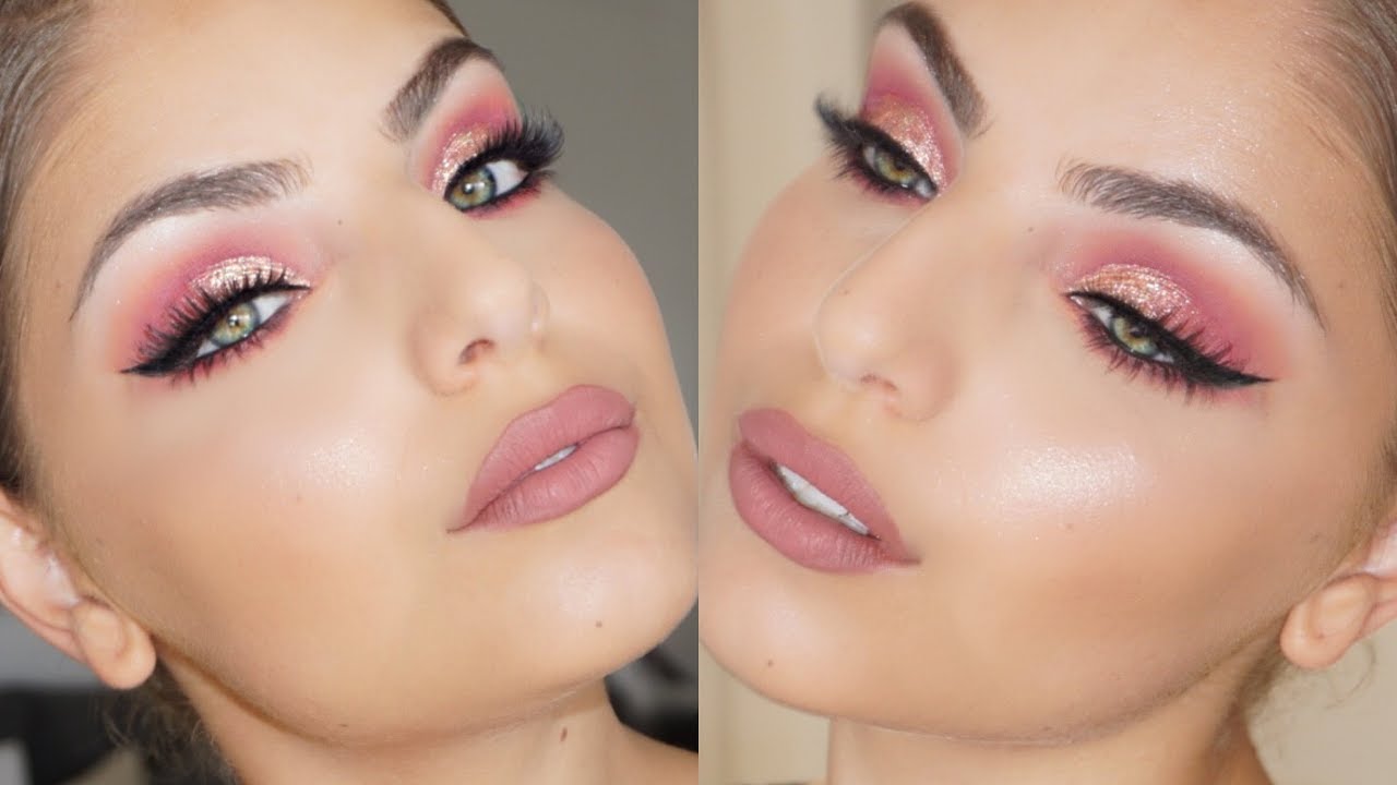 How To Wear Pink Glitter Eyes Using NEW My Little Pony Palette!