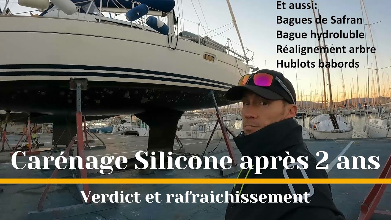 Carenage 2024: après 2 ans verdict sur l'antifouling silicone! Et qqs travaux