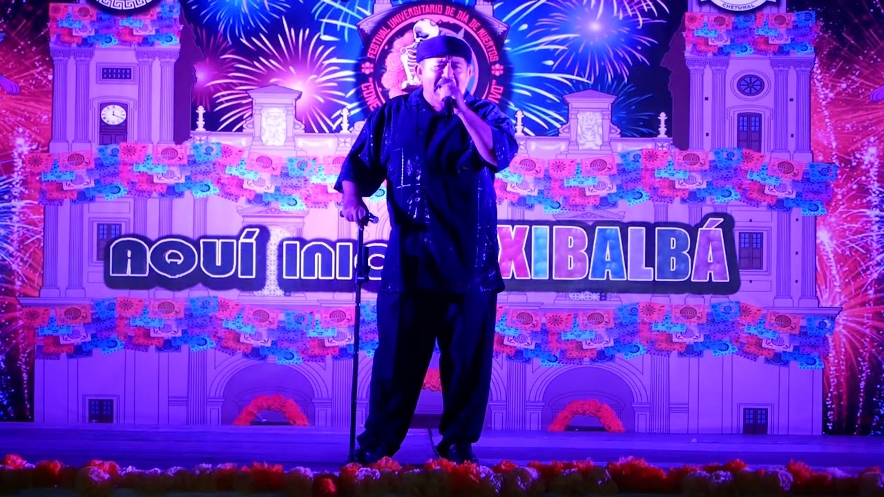 Canto Luis Felipe / Festival Universitario Día de Muertos / Chetumal, Q.Roo, México / 29-10-2023 (1)