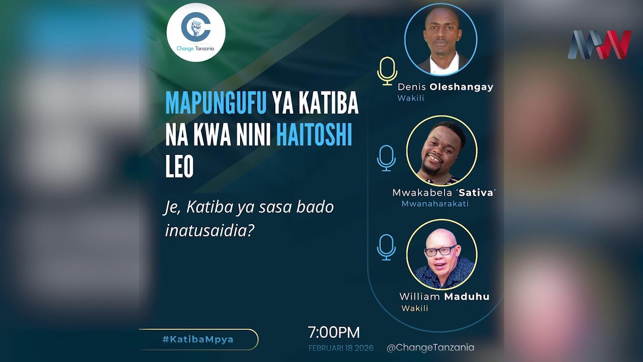 #LIVE: JE, KATIBA YA SASA BADO INATUSAIDIA?