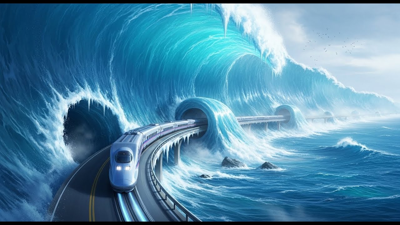 Inside the World’s Longest Undersea Tunnel: The $15B “Impossible” Chunnel! 🏗️🌊🚆