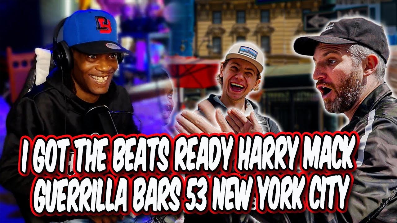 HoodFacts TV Reacts to | I Got The Beats Ready Harry Mack Guerrilla Bars 53 New York City