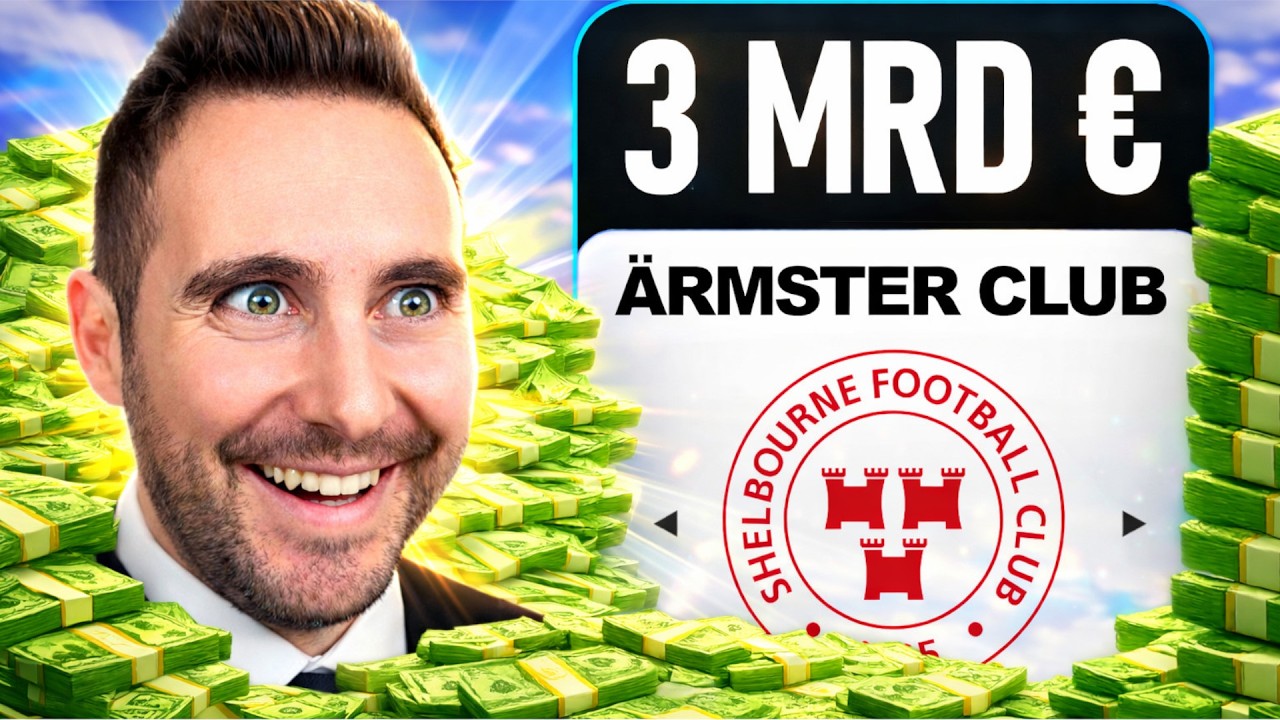 Ich gebe dem ärmsten Verein 3 Milliarden €
