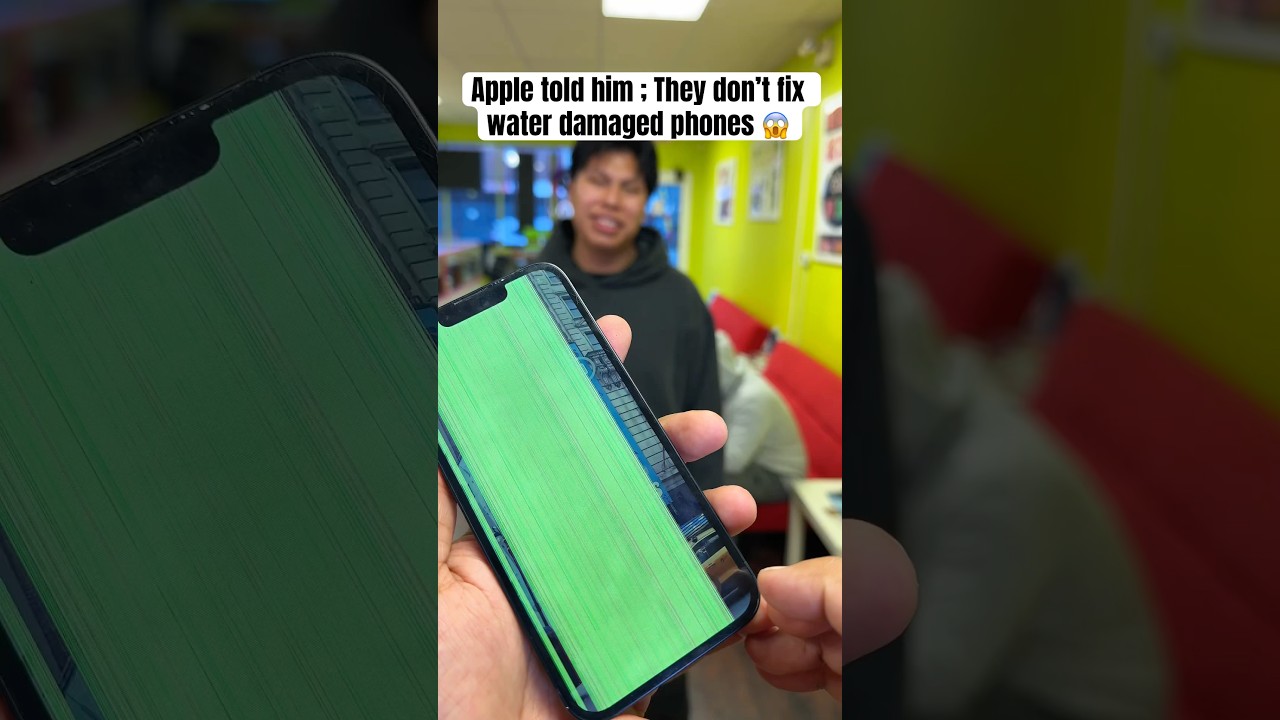 Water Damaged Phone Repair in Bridgeport /Connecticut 🔥 #moneytalkswireless #shorts #apple #iphone