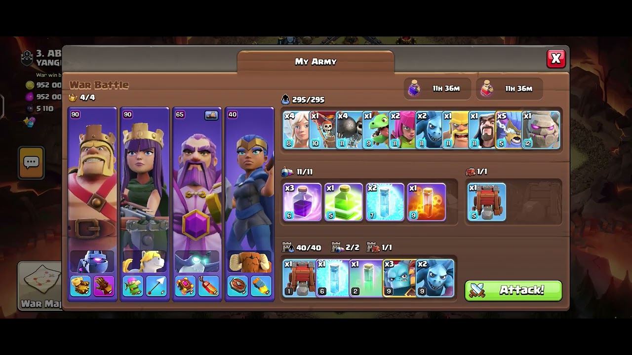 10 vs 10 sa jinxoya clan,pulbus lahat ng base ko makakaya kaya natin ma 3star ang base nila,