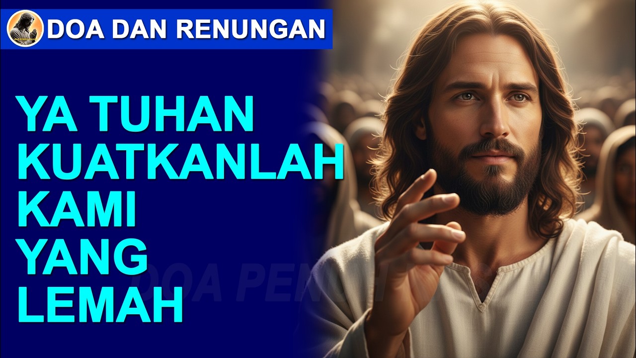 Ya Tuhan Kuatkanlah Kami Yang Lemah. Doa Dan Renungan Kali Ini.