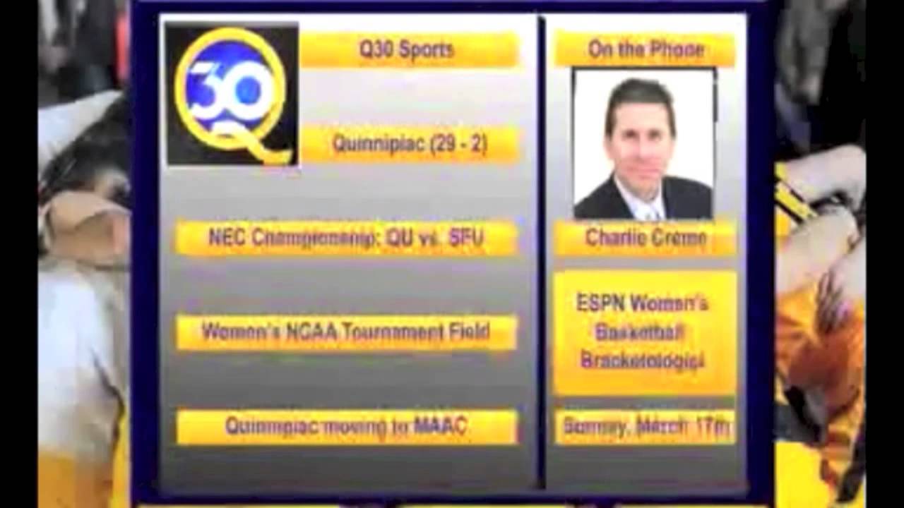 Q30 Sports Interview with ESPN's Charlie Creme on Women's NCAA Selection
