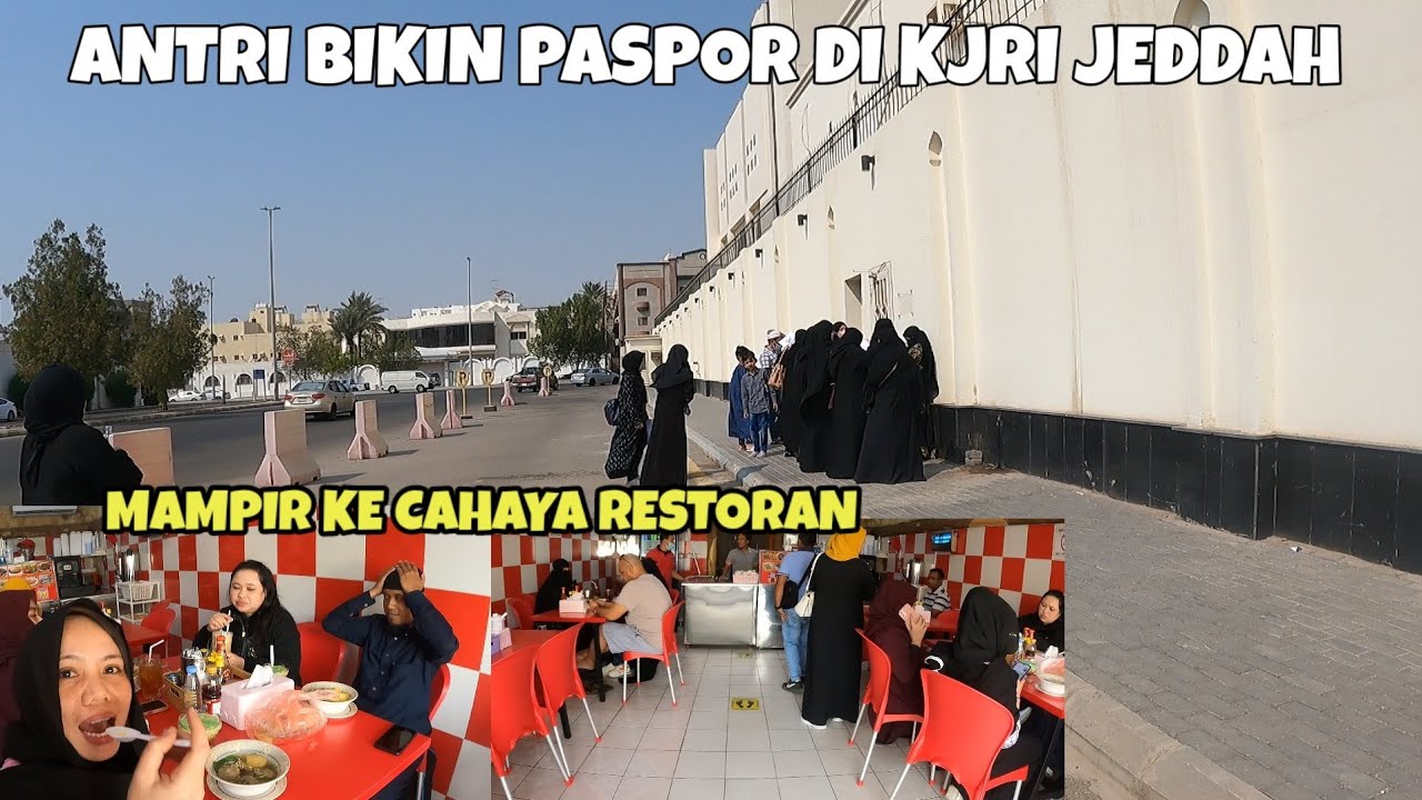 ANTRI BIKIN PASPOR DI KJRI JEDDAH