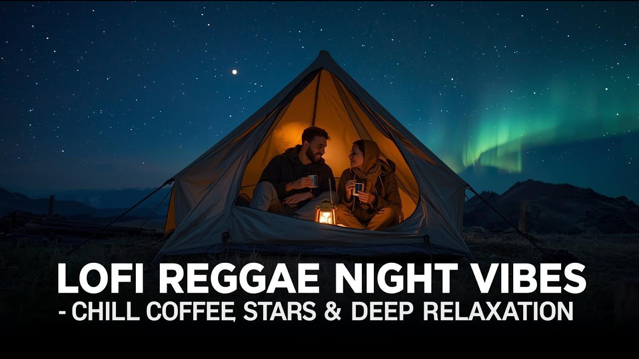 Lofi Reggae Night Vibes – ☕🌙Coffee, Stars & Deep Relaxation 🌌
