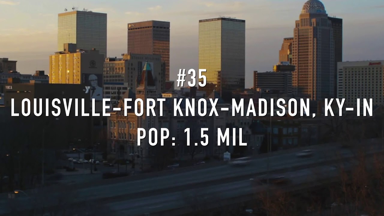 50 largest Combined Statistical Areas in the US