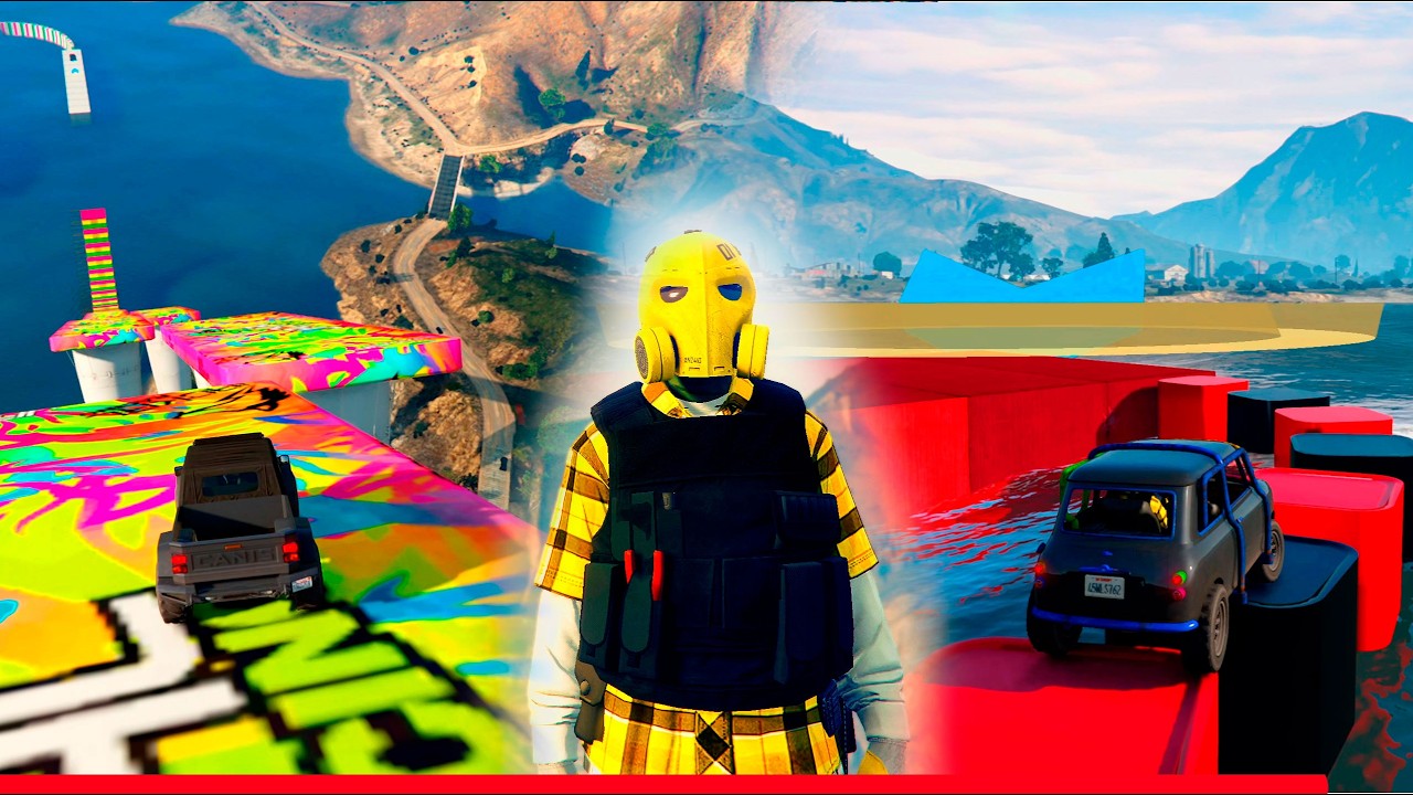 Parkour ida y vuelta || GTA 5 Online