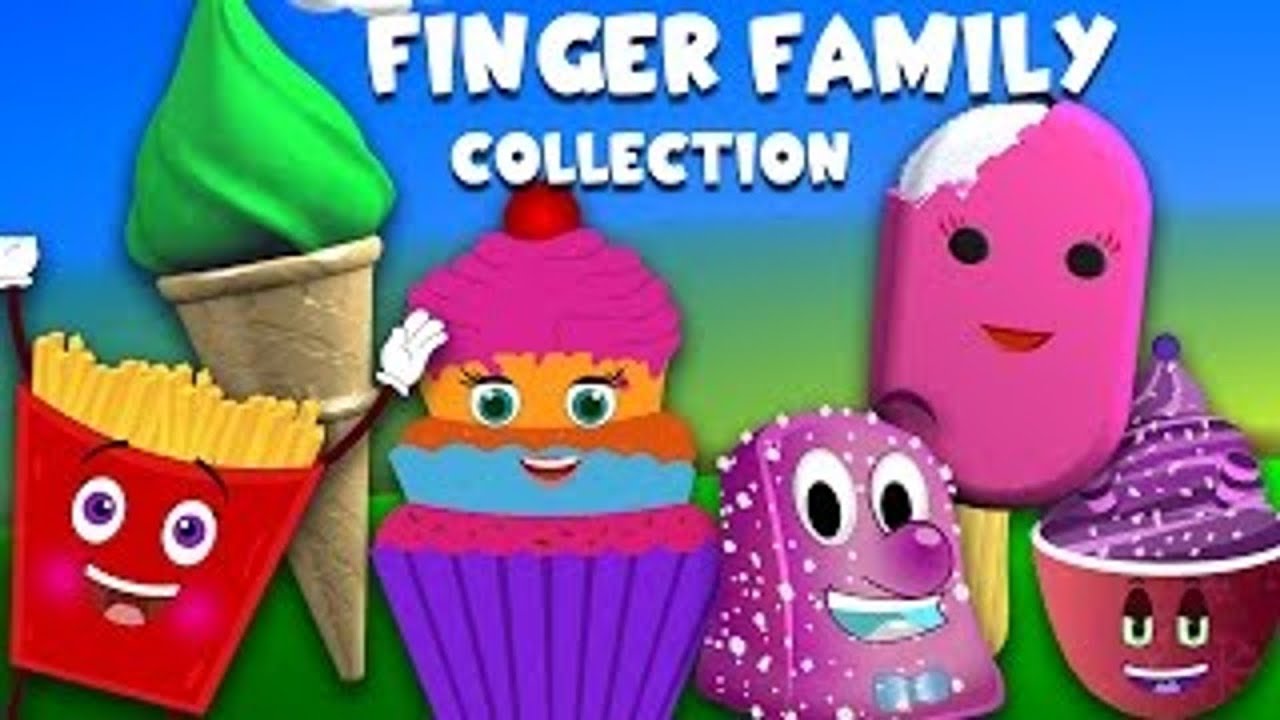 Food finger family collection | finger family songs | ice cream finger family collection