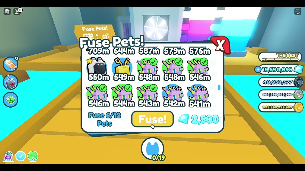 What happens when you fuse 6 Jelly Alien? (Pet Simulator X!)