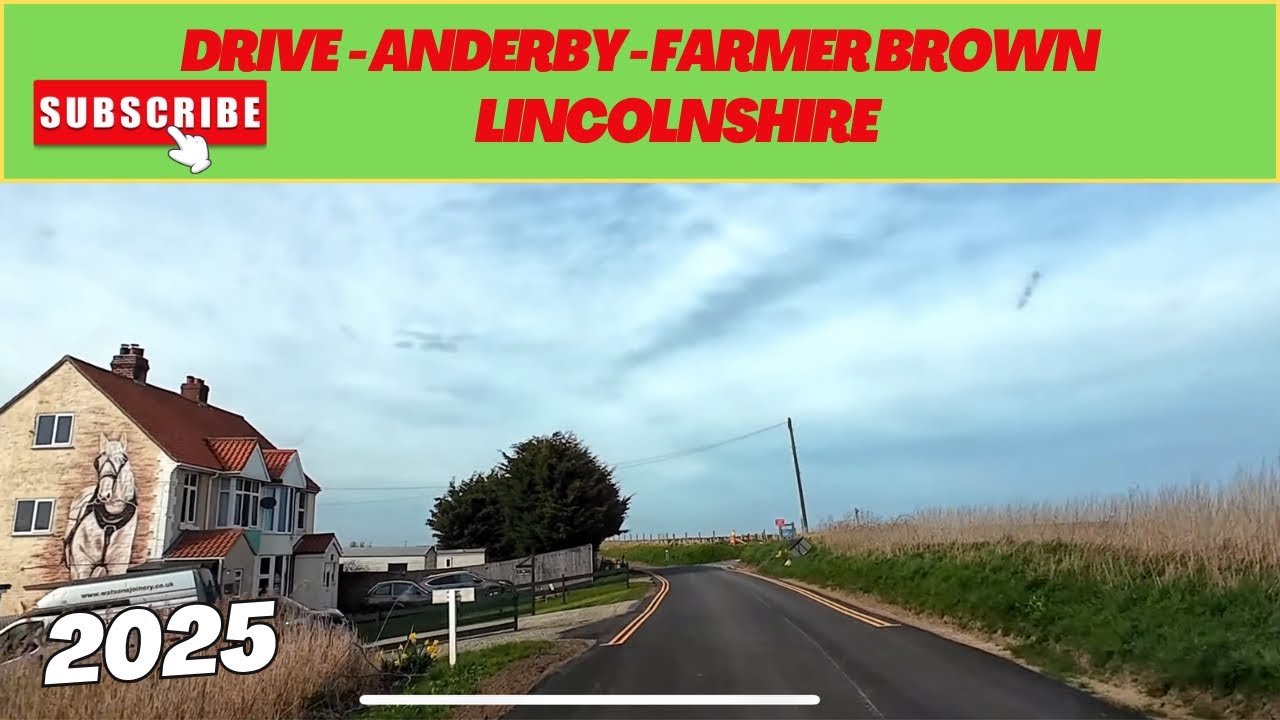 A Scenic Drive from Anderby Creek to Farmer Browns | Hidden Lincolnshire Gems!