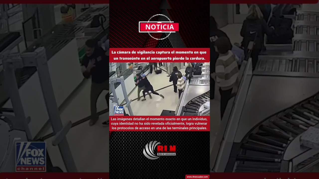 Incidente en Terminal Aérea: Transeúnte Traspasa Perímetro de Seguridad