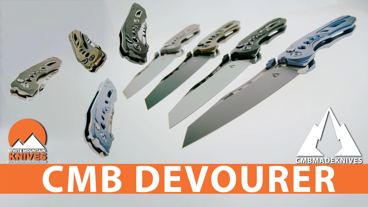 Sleek as Science Fiction - The CMB Devourer Folding knife