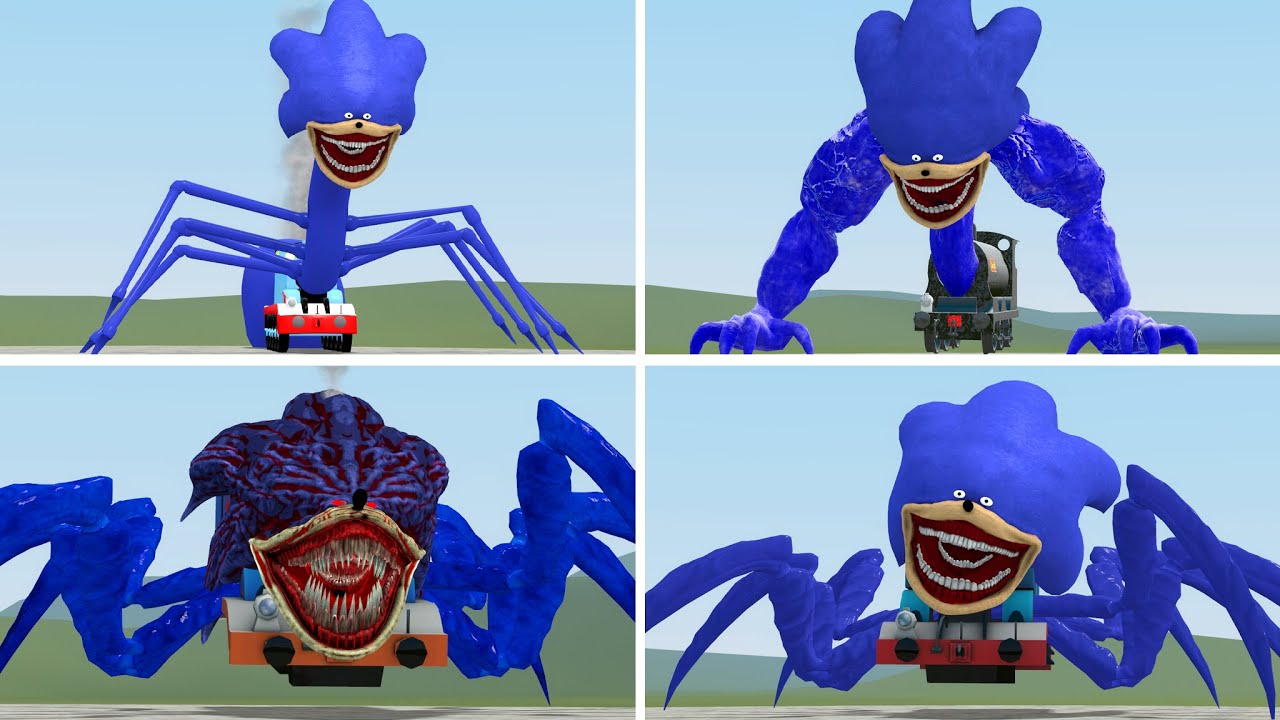 Which New All Cursed Thomas and Friends Shin Sonic Tapes is The Strongest? in Garry's Mod