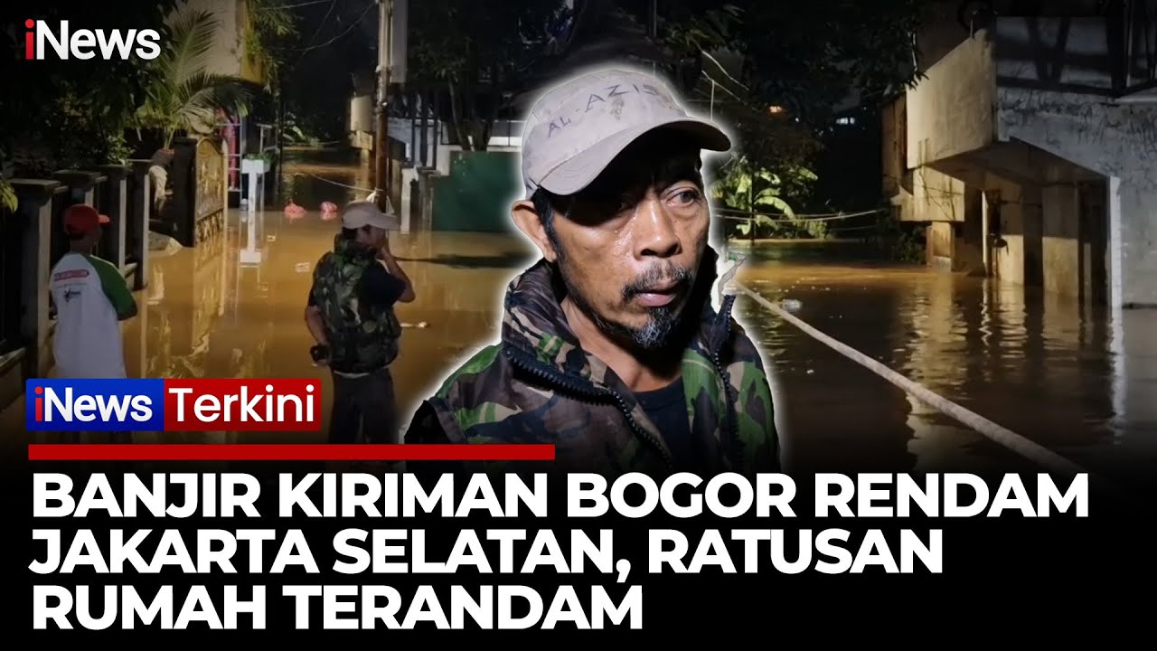 Banjir Kiriman Datang ke Jakarta Selatan, Ratusan Rumah di Pasar Minggu Lebak Terendam