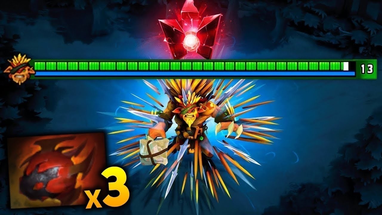 Hard Carry Bristleback x3 Hearts🔥🔥🔥 Unkillable Meta Raid Boss | Dota 2 Gameplay