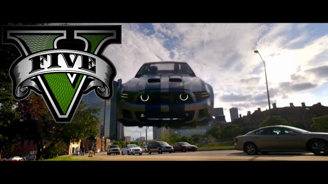 GTA 5 Need For Speed - Grasshopper Jump Scene