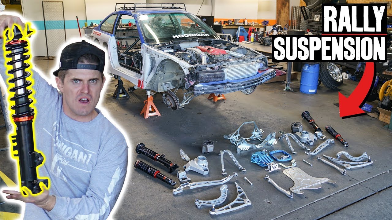 BMW E36 за 350 долларов получает полную раллийную подвеску / Часть 3 из 10 #road2sickcar
