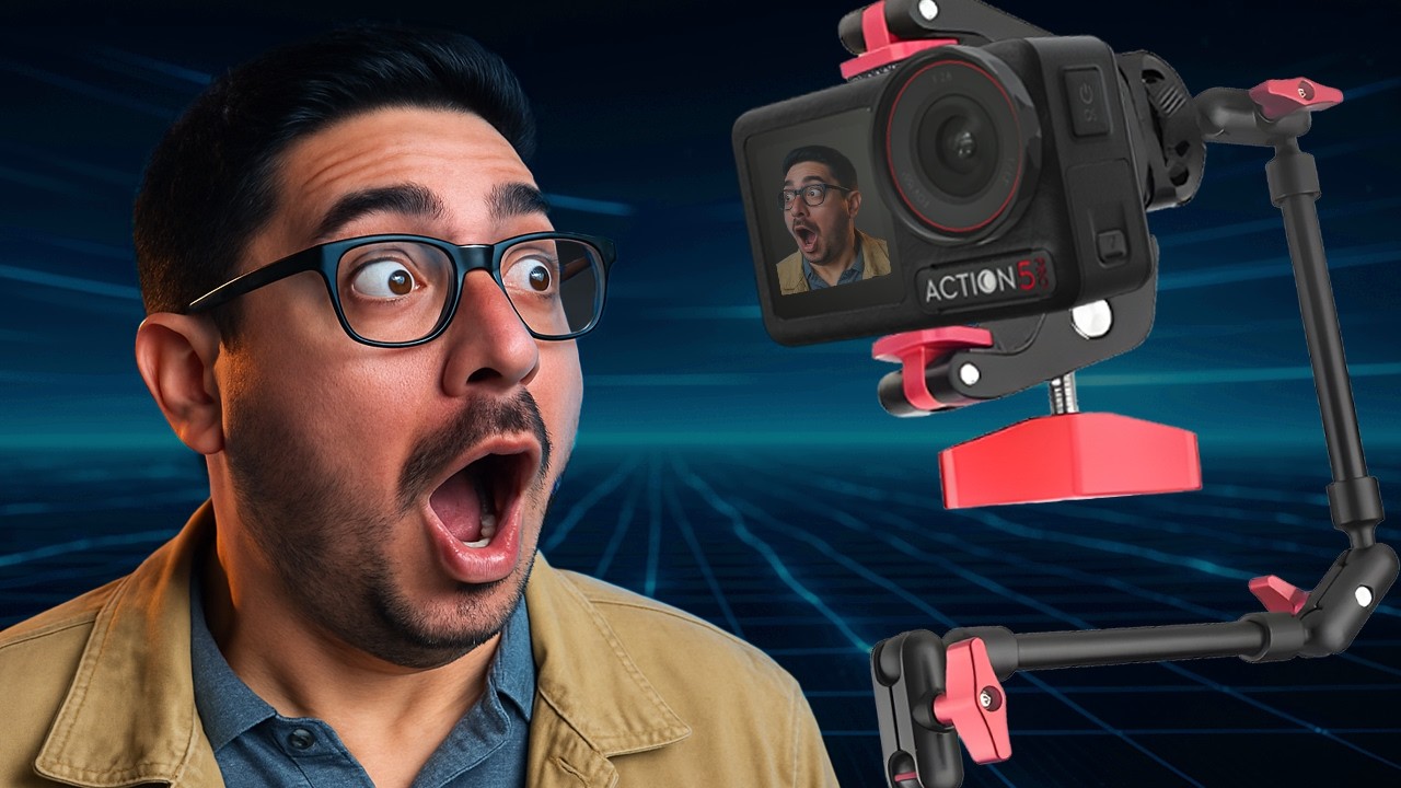 Descobri a Combinação PERFEITA para Gravar com a Osmo Action 5 Pro