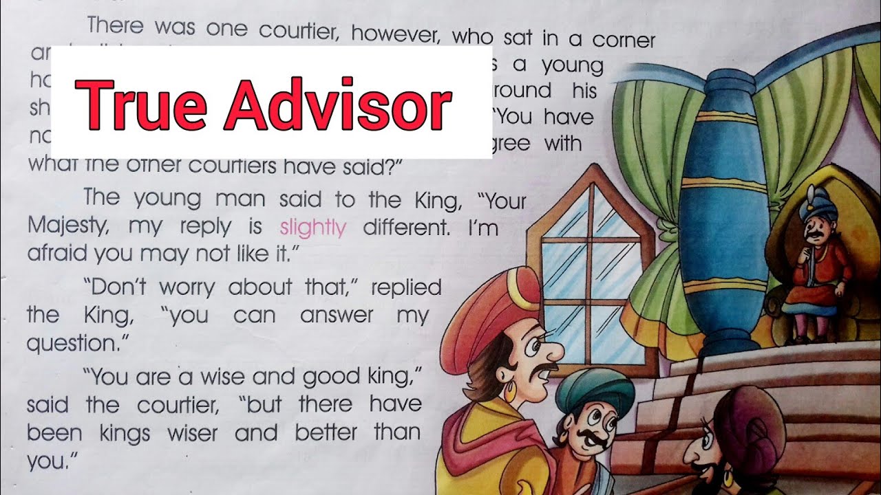 True Advisor - Panchtantra Story | English padhna kaise sikhe | English padhna @navingurujiofficial