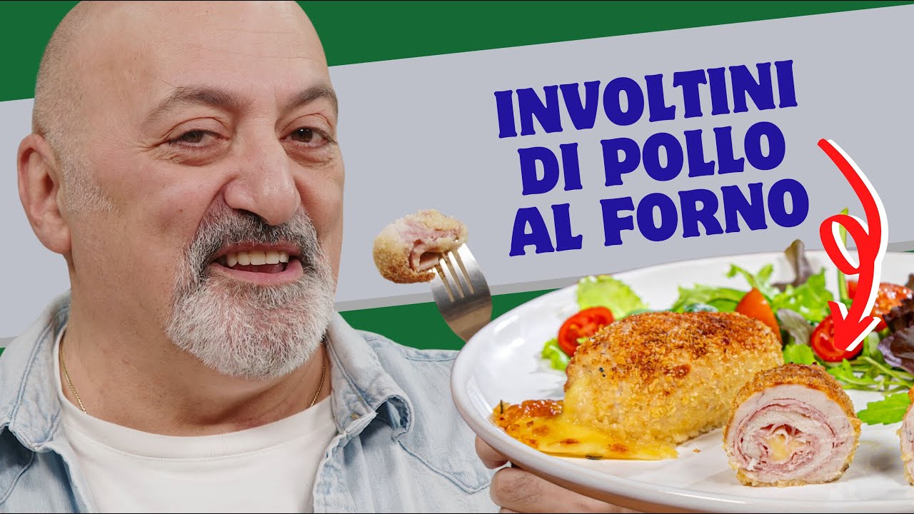 Involtini di pollo al forno