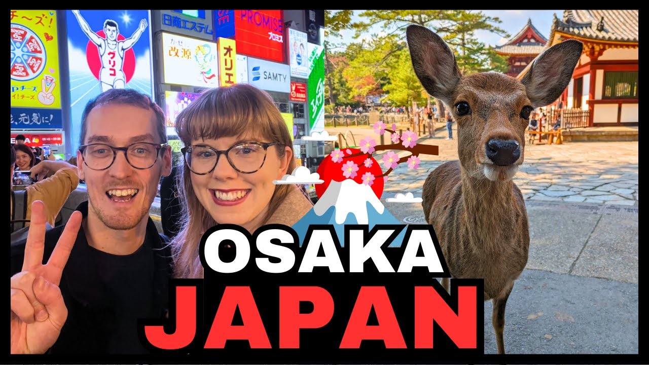 48 hours in Osaka and Nara, Japan | Making friends with Nara deer! | Lisa Preece