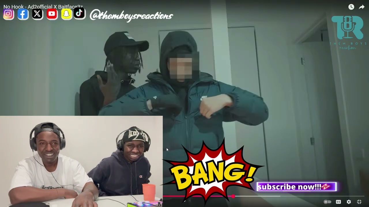 Ad2official ft Baitface3z - No Hook Reaction (themboys)