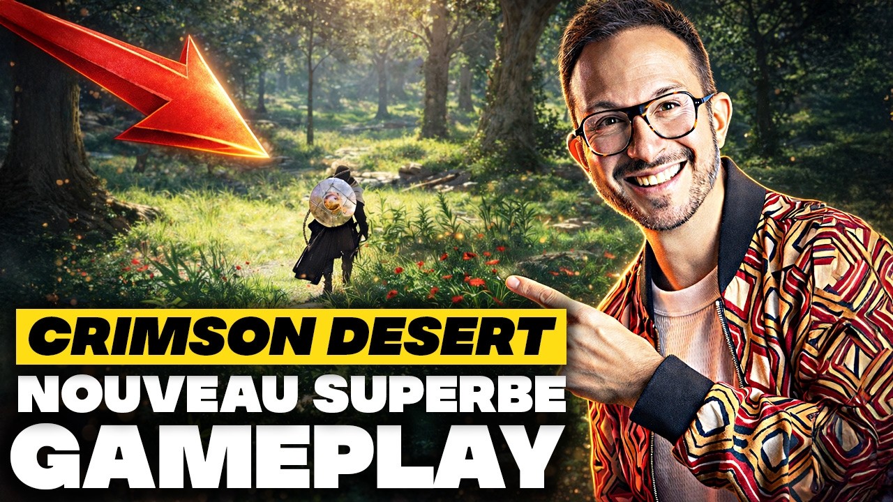 CRIMSON DESERT : Nouveau SUPERBE GAMEPLAY 😍 Exploration et Activités dans l'Open World
