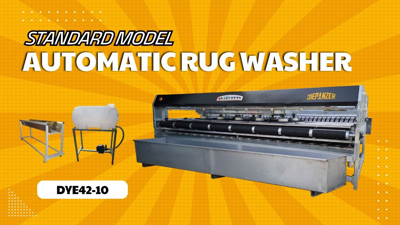 Automatic Carpet Washing Machine Standard Model - Diepanzer