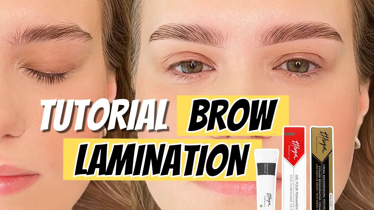 THUYA BROW LAMINATION⎥BRONSUN TINTING⎥Step by Step Tutorial