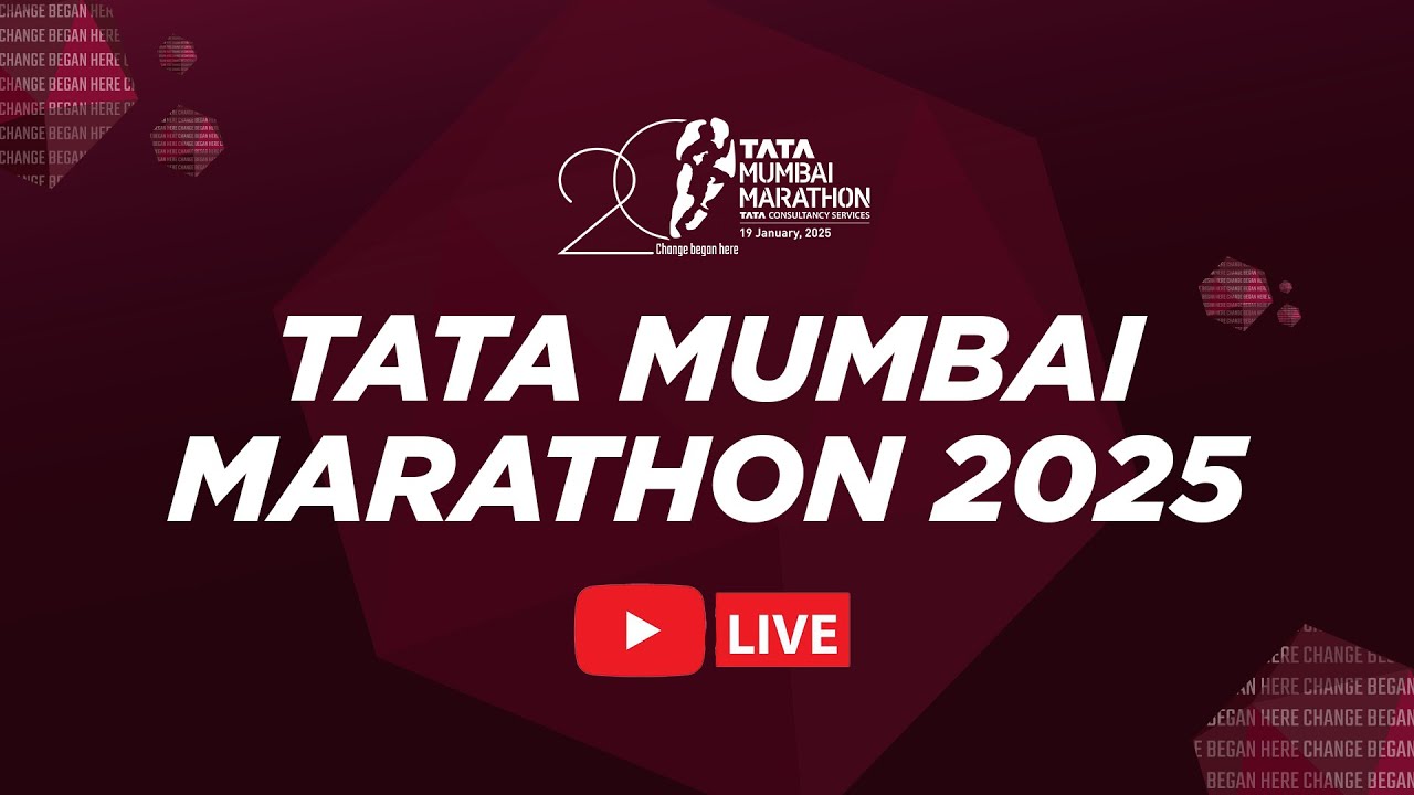 TATA MUMBAI MARATHON 2025 - RACE DAY ( LIVE )