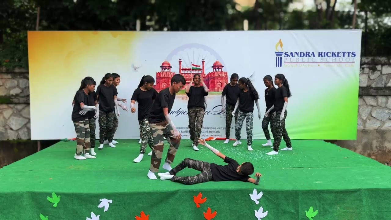 🇮🇳 79th Independence Day | Yellow House Super Seniors Dance | Sandra Ricketts Public School,Banglore