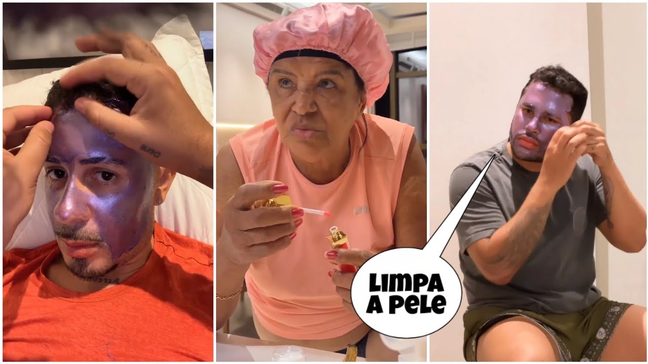 🔴 LUCAS FAZ SKIN CARE EM CARLINHOS MAIA