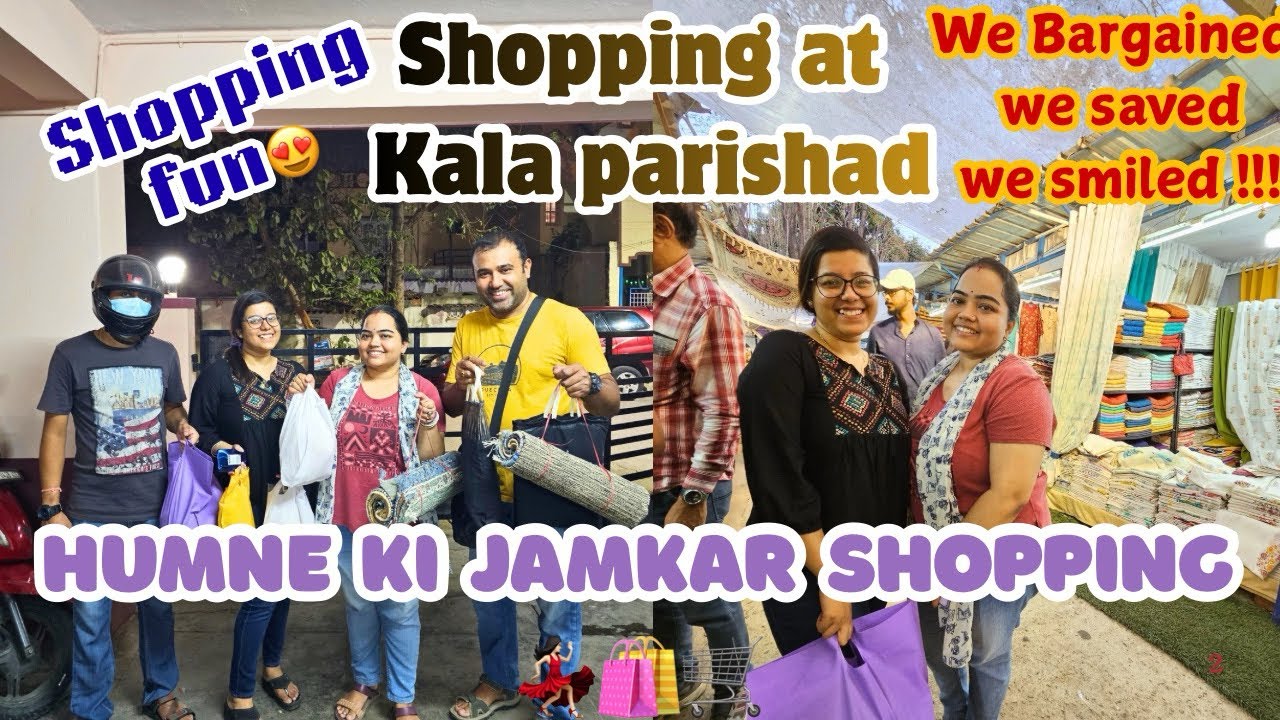 Karnataka Chitrakala Parishath Shopping Vlog 🛍️ | Best Art & Craft Market in Bangalore