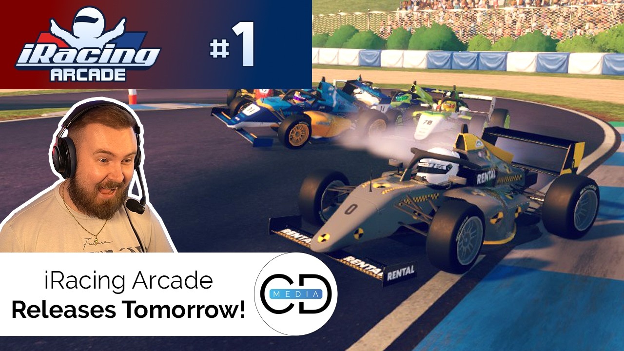 iRacing Arcade Releases Tomorrow!