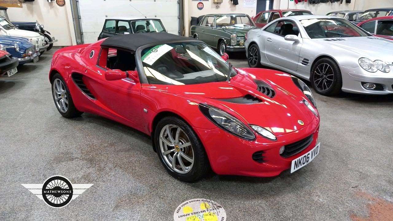 2006 LOTUS ELISE 111R TOUR | MATHEWSONS CLASSIC CARS | AUCTION: 12,13 & 14 MARCH 2025