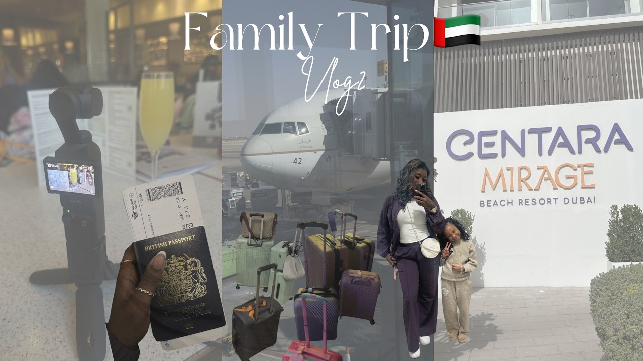 ✈️ Family Trip Vlog | From London To Dubai 🇦🇪 | VLOG 2
