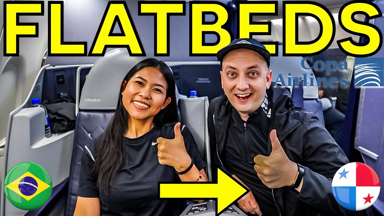 COPA AIRLINES B737 MAX 9 BUSINESS CLASS FLIGHT | SÃO PAULO TO PANAMA