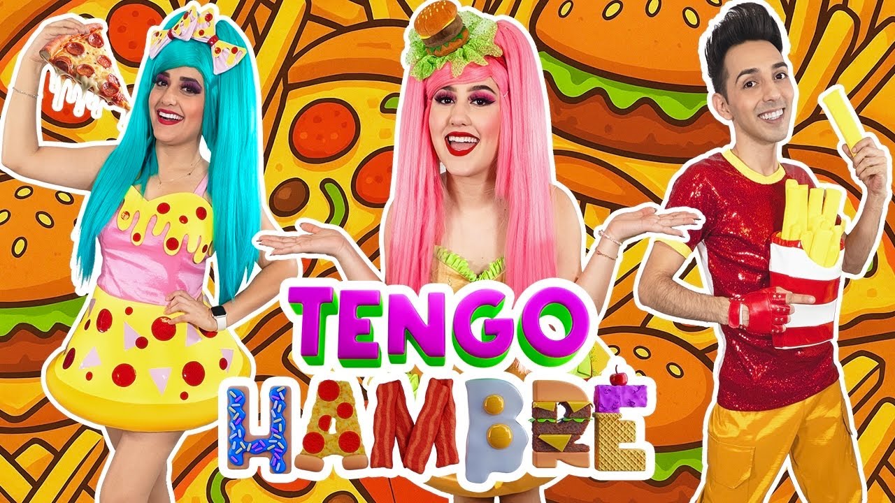 TENGO MUCHA HAMBRE / PIEDRA PAPEL O TIJERA / CANCION INFANTIL / COMIDA CHATARRA /  ALIMENTATE BIEN 