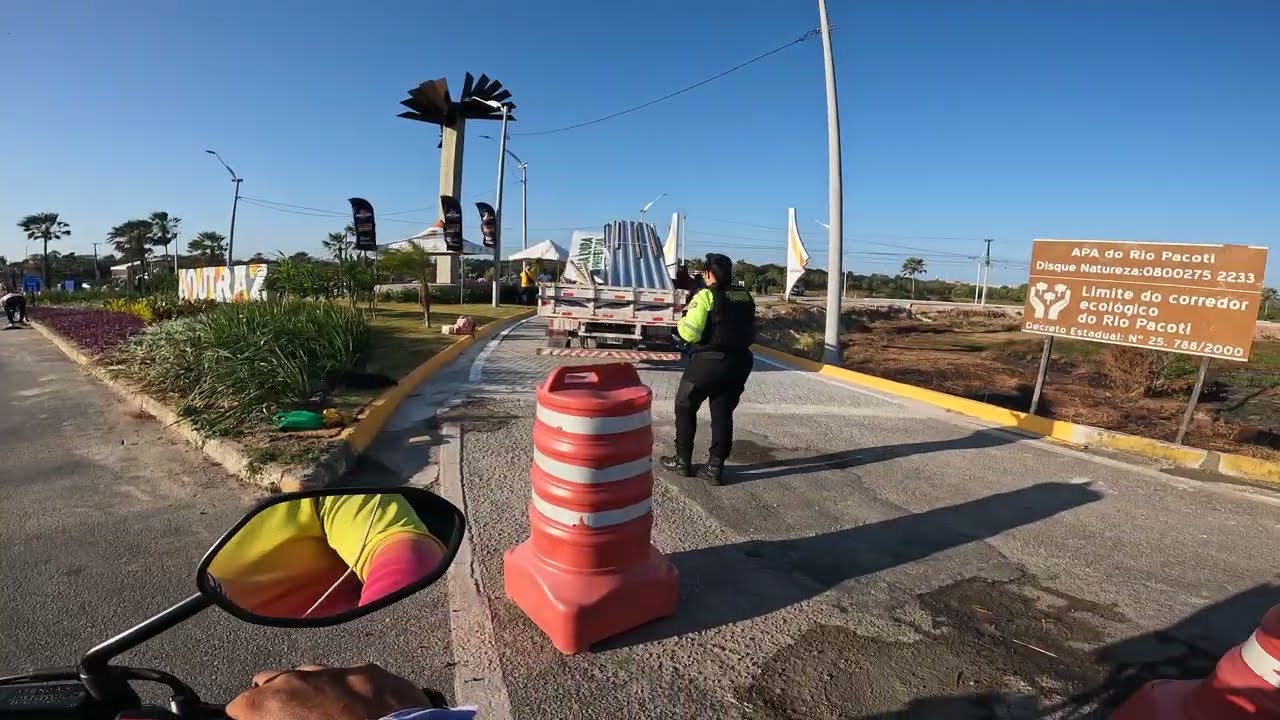 INAUGURA&Ccedil;&Atilde;O DA ENTRADA DA CIDADE DE AQUIRAZ CEAR&Aacute;