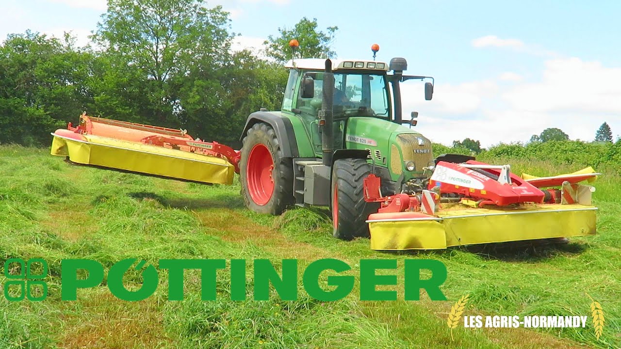 🇫🇷 FENDT 820TMS/NEW POTTINGER NOVACAT 302 ED et 301 ALPHA MOTION ED / FAUCHE 2020 ☘️🌱