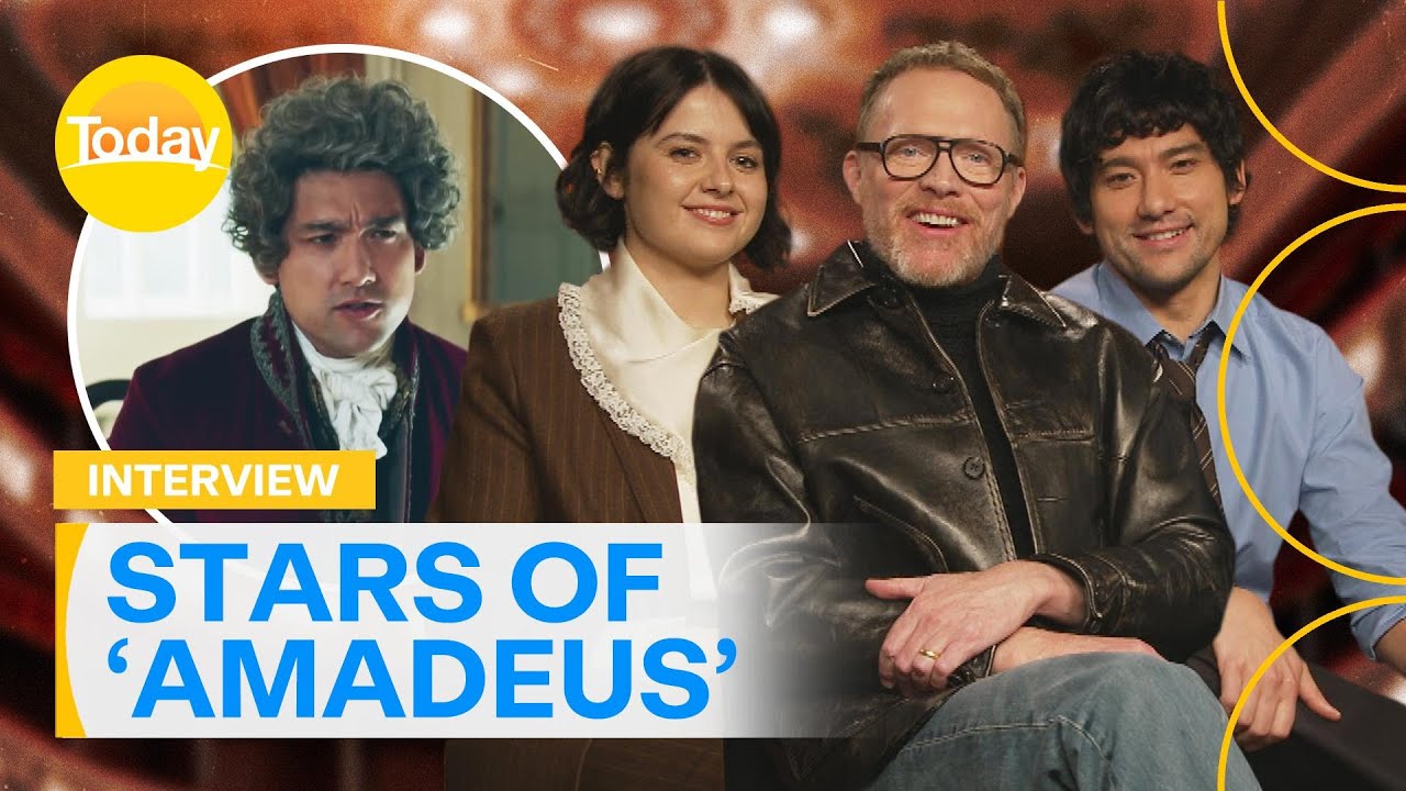 Stars of historical drama 'Amadeus' chat with Today | Today Show Australia