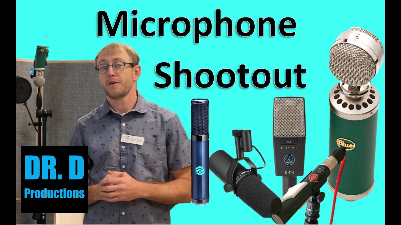 Microphone Shootout - Condensers vs. Dynamic vs. Ribbon